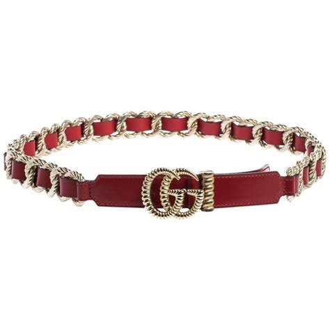 gucci torchan belt|Gucci Torchon chain belt with Interlocking G.